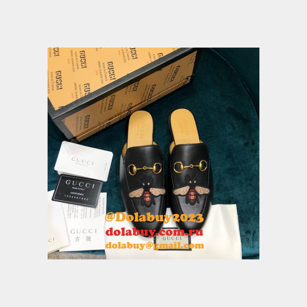 Top Gucci Loafers Slipper 003