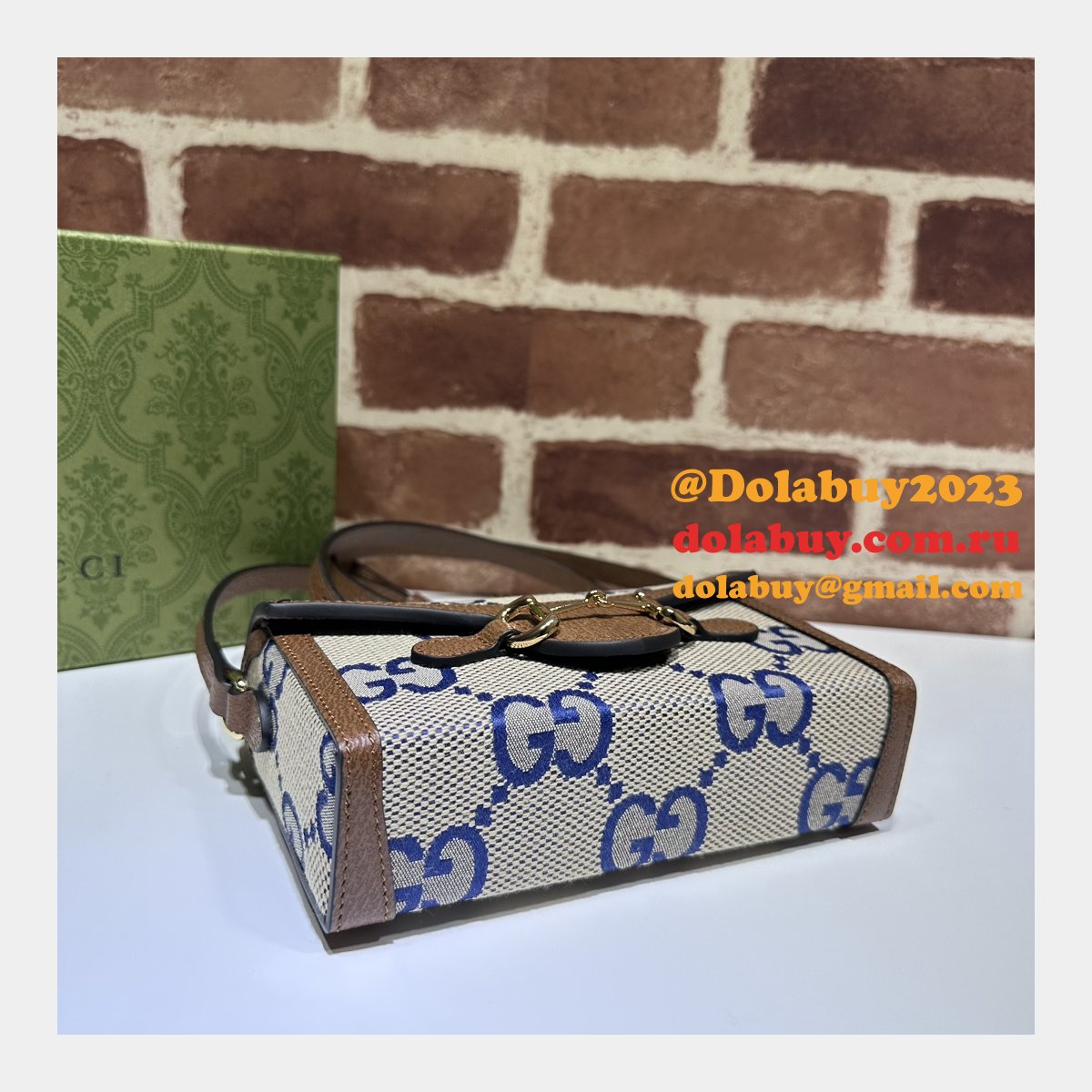 Horsebit Gucci 1955 1:1 Mirror Messenger Crossbody Best Bags