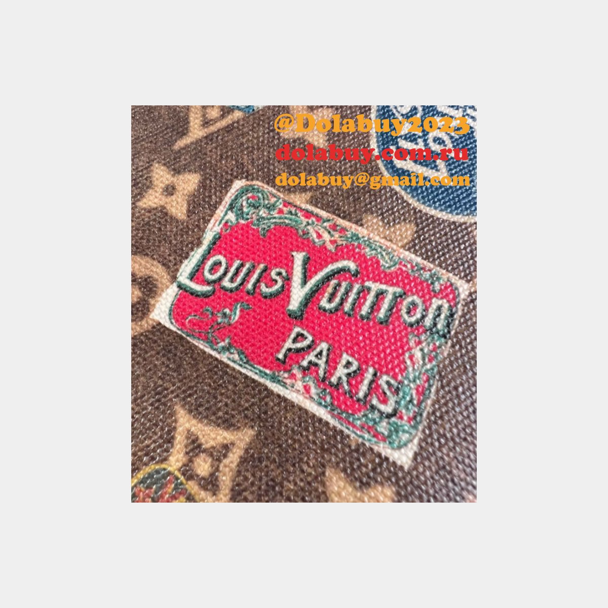 Side Trunk MM Knockoff Monogram Canvas M47085 Louis Vuitton Bag