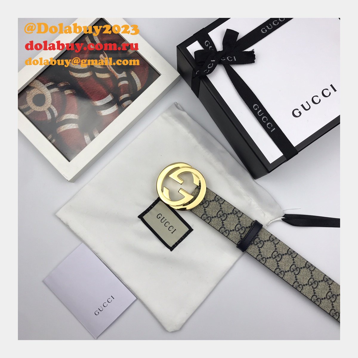 Gucci Belt With Double G Buckle 38mm Cheap