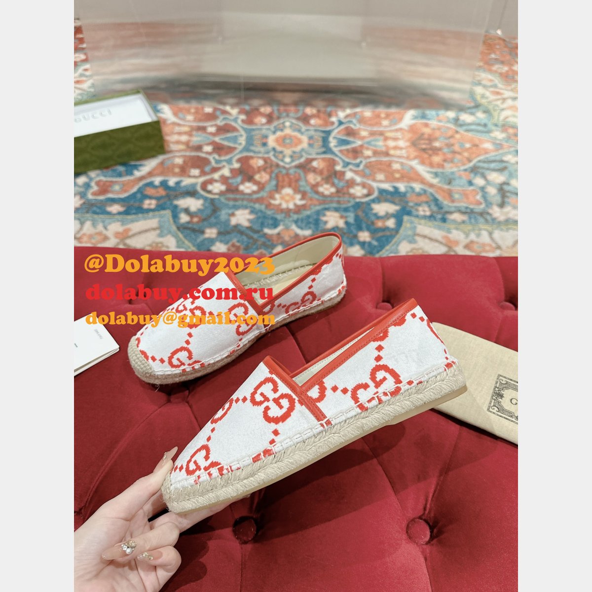 7 Star Wholesale gucci women ESPADRILLE