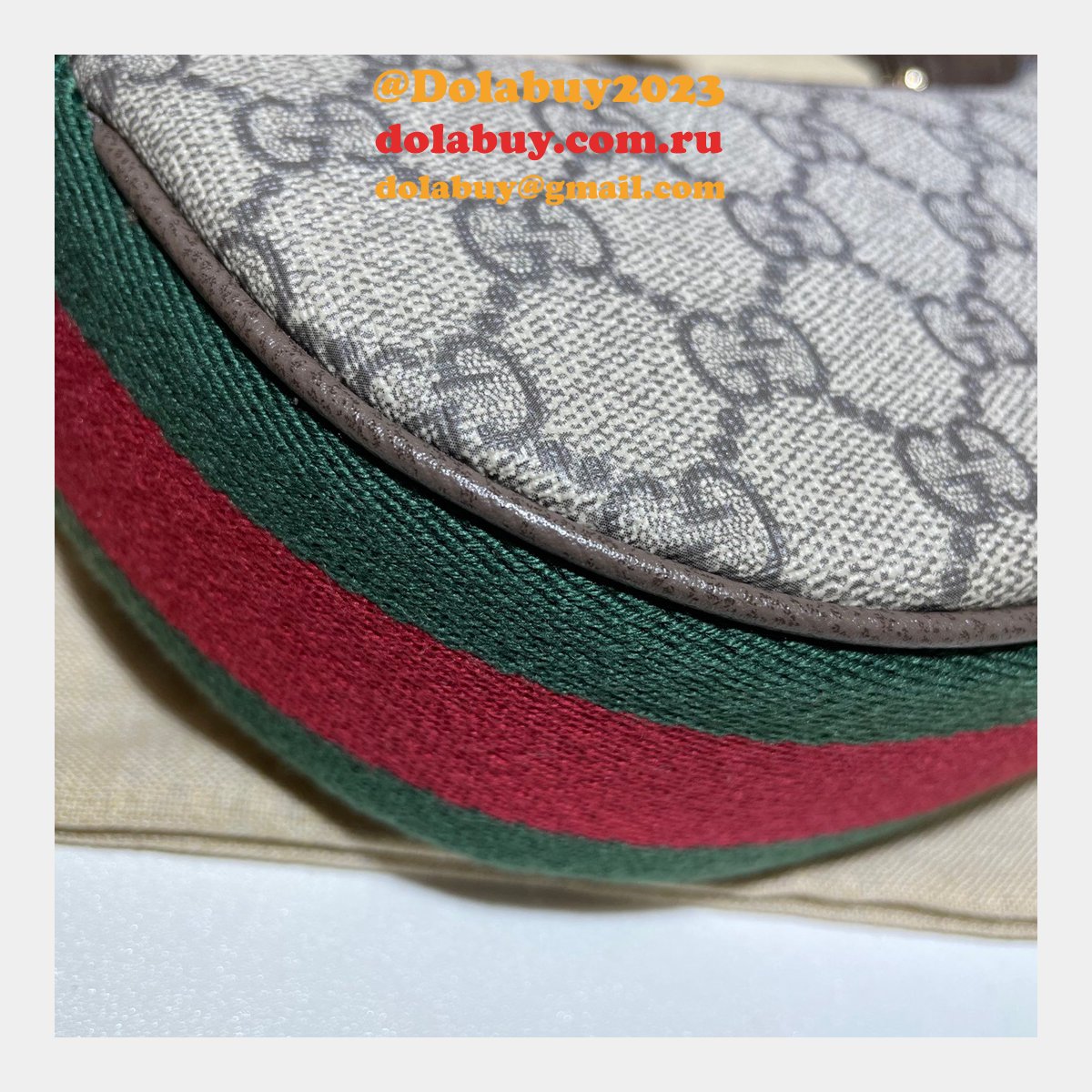 Designer AAA Gucci 658551 Ophidia GG mini bag in GG Supreme