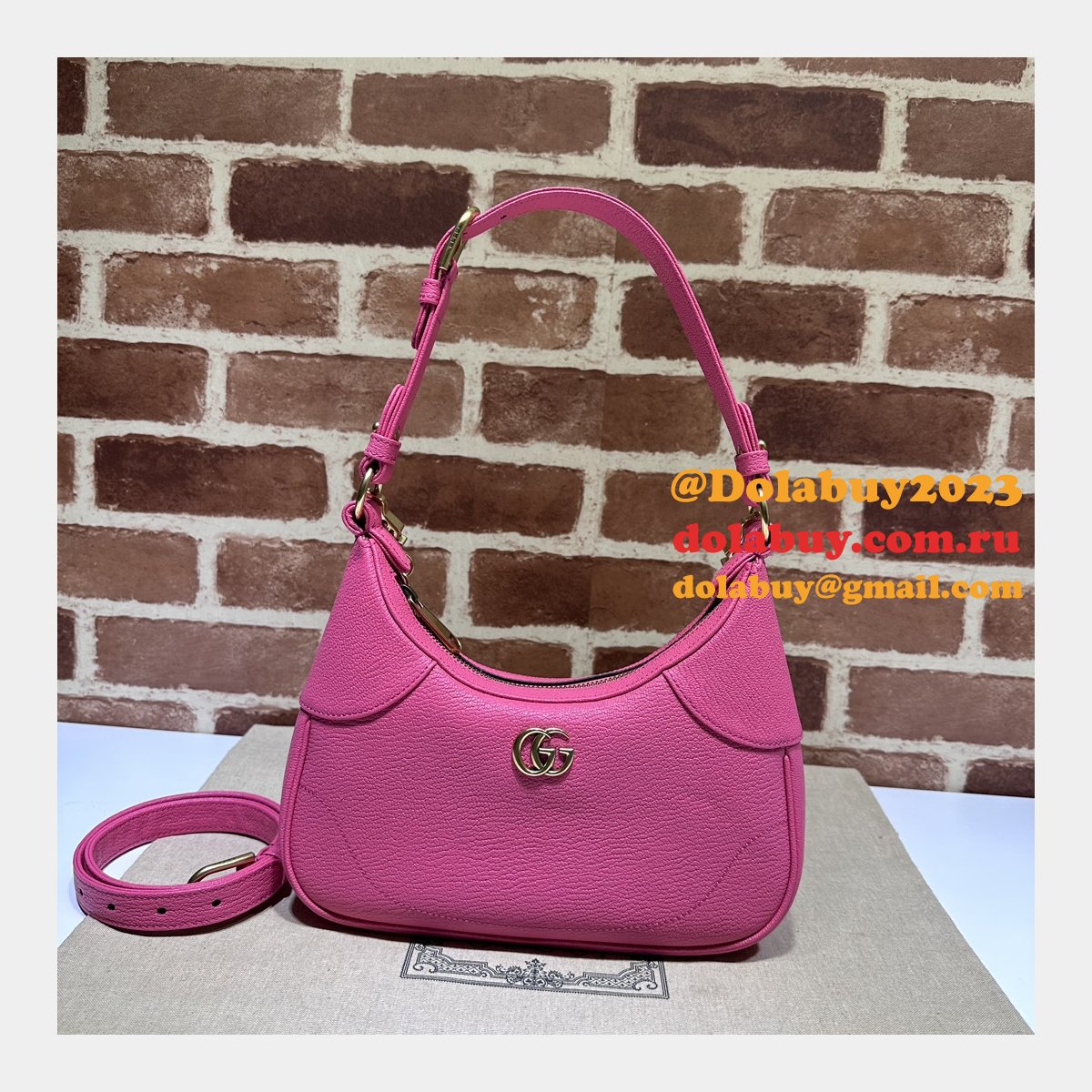 Gucci Knockoff 731817 Aphrodite Chain Shoulder Fashion Bag