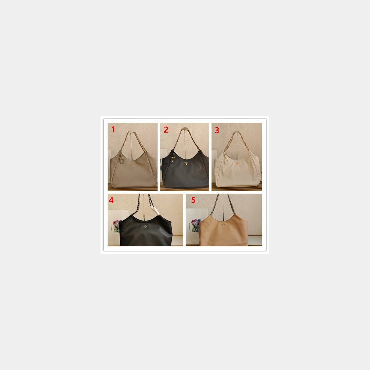 Top Quality Replica Prada hobo tote bag 1BA638
