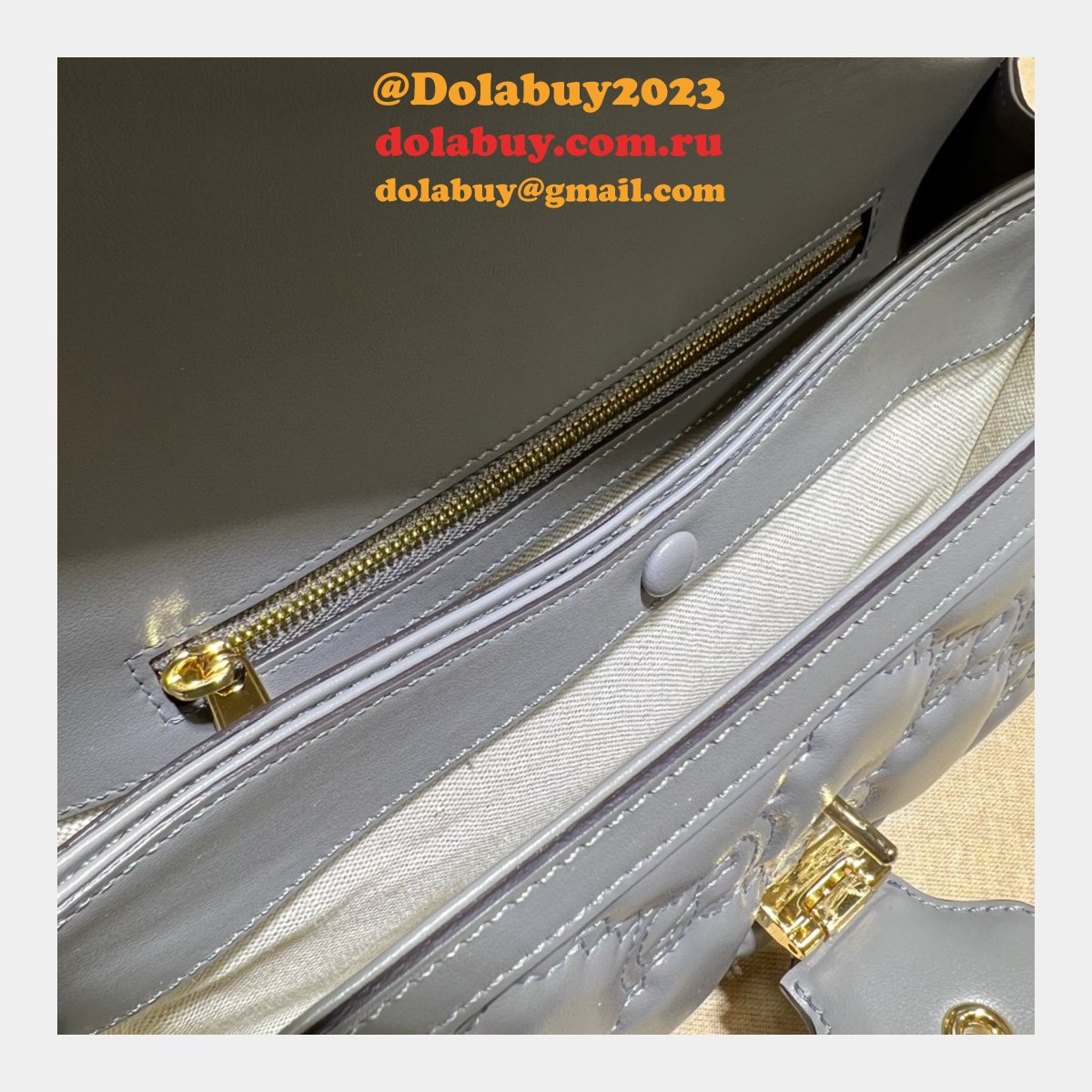 Gucci Design 724529 GG Matelasse Replica Top Bag