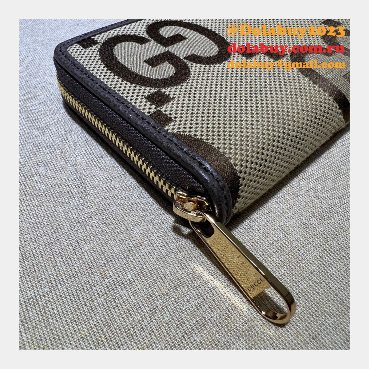 Gucci 699316 GG Supreme Monogram Super Wallet Dionysus Shoulder Bag