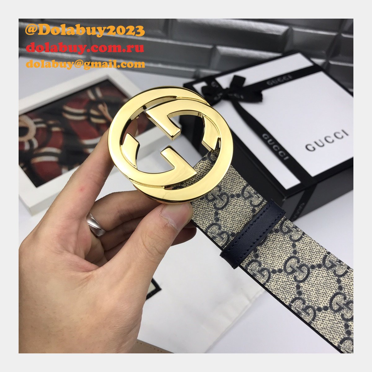 Gucci Belt With Double G Buckle 38mm Cheap