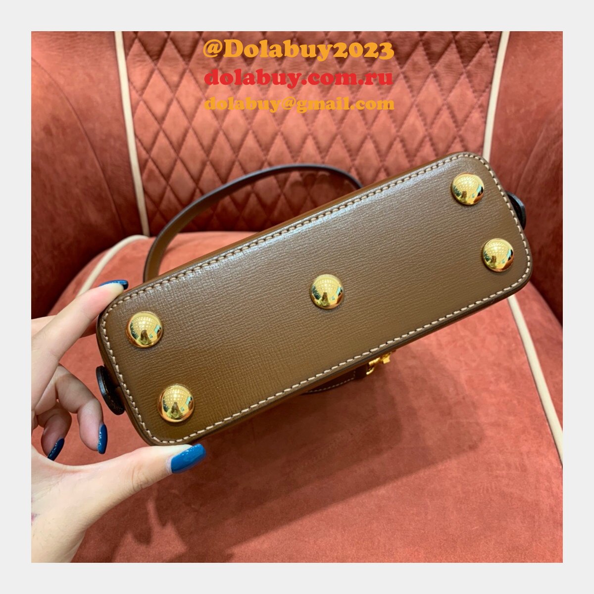 Gucci Replica 1955 Horsebit top handle 640716 mini
