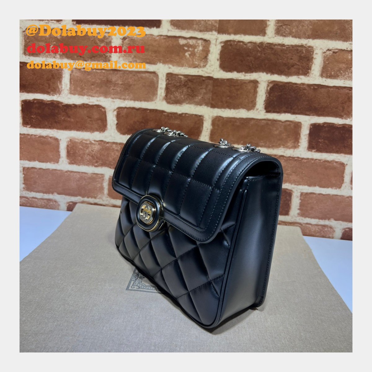 Gucci Designer Deco Chain Shoulder 740834 Replica Bag