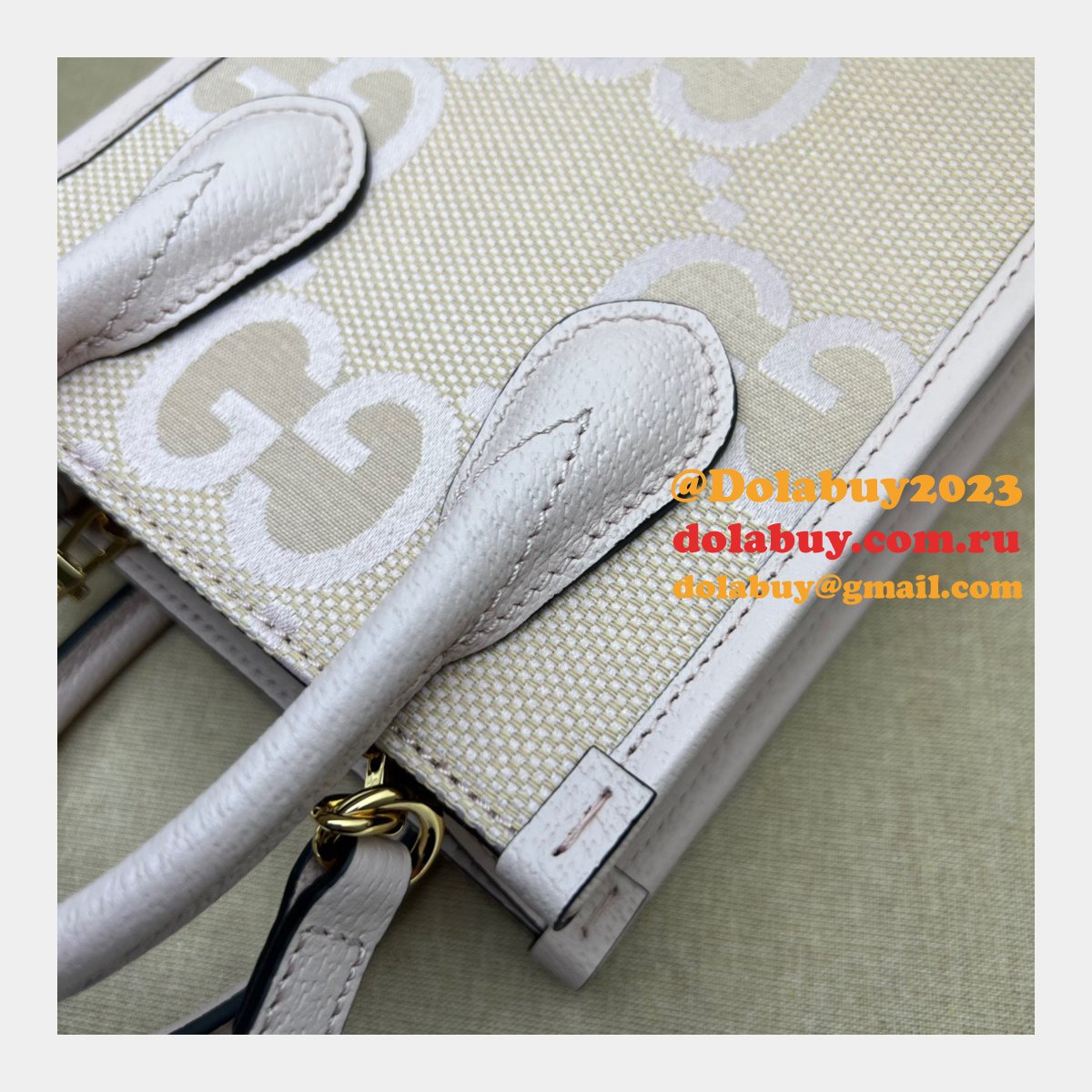 Gucci Perfect 671623 Tote Interlocking G Jumbo Fake bag