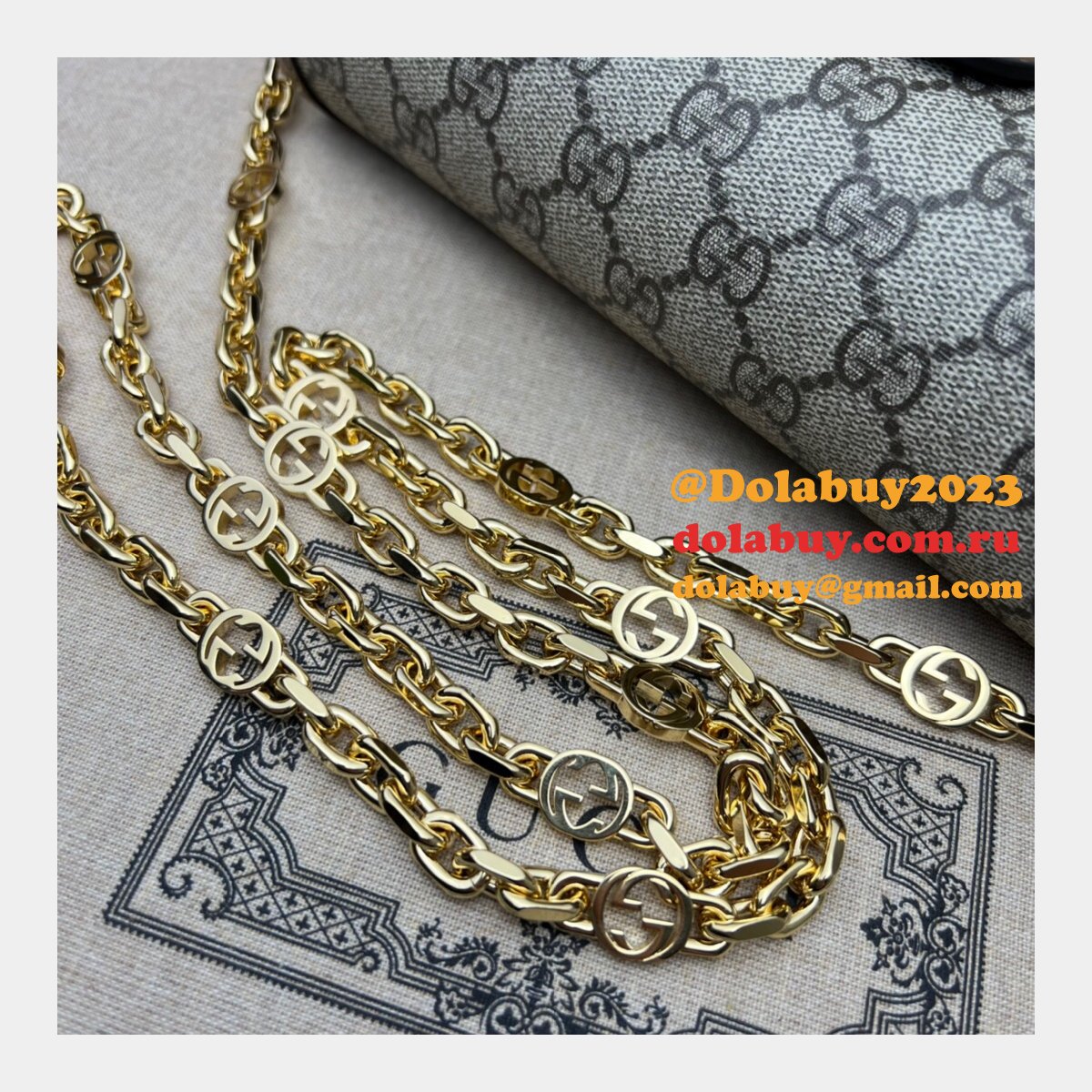 Gucci Designer Horsebit 1955 Shoulder Chain 735178 7 Star Bag