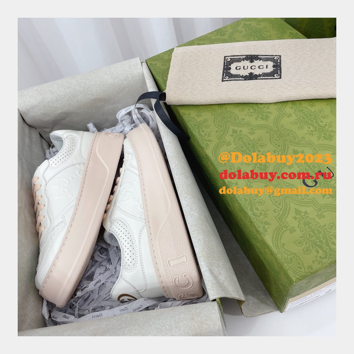 Gucci Replica GG Logo Shoes Online