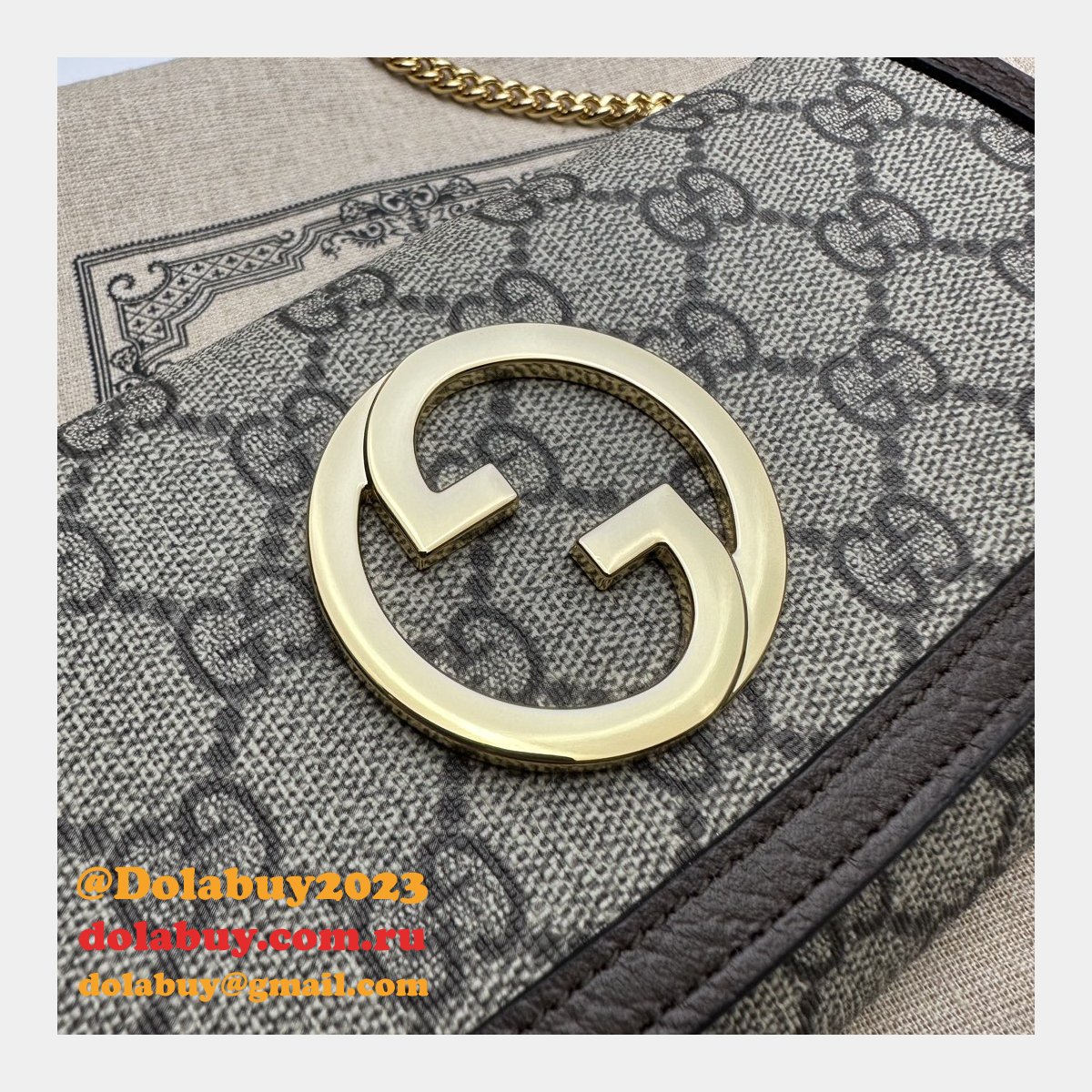 Blondie Chain Wallet 725215 Replica Gucci Luxury Bag