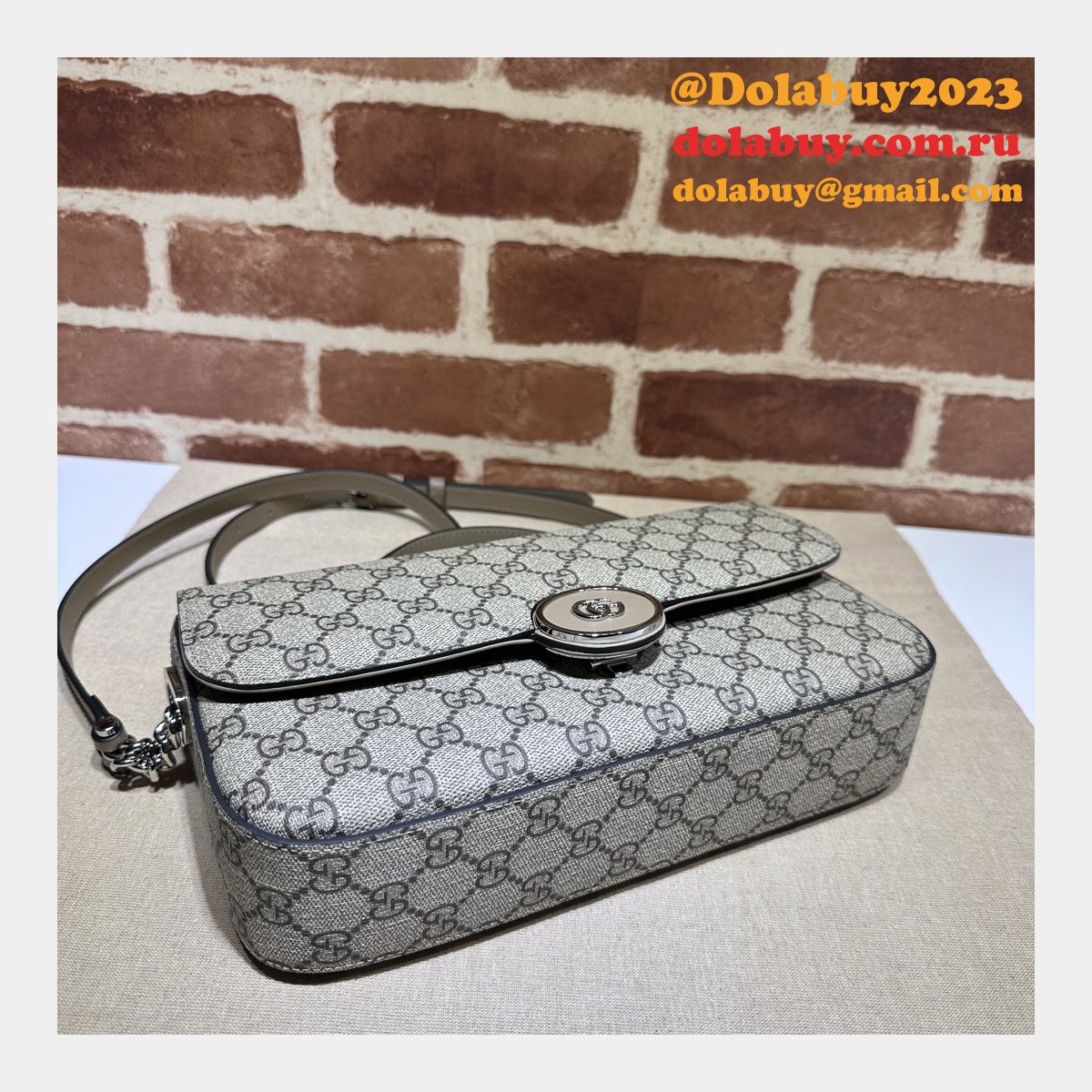 Gucci Designer 739721 Petite GG Crossbody shoulder High Quality Fake Bag