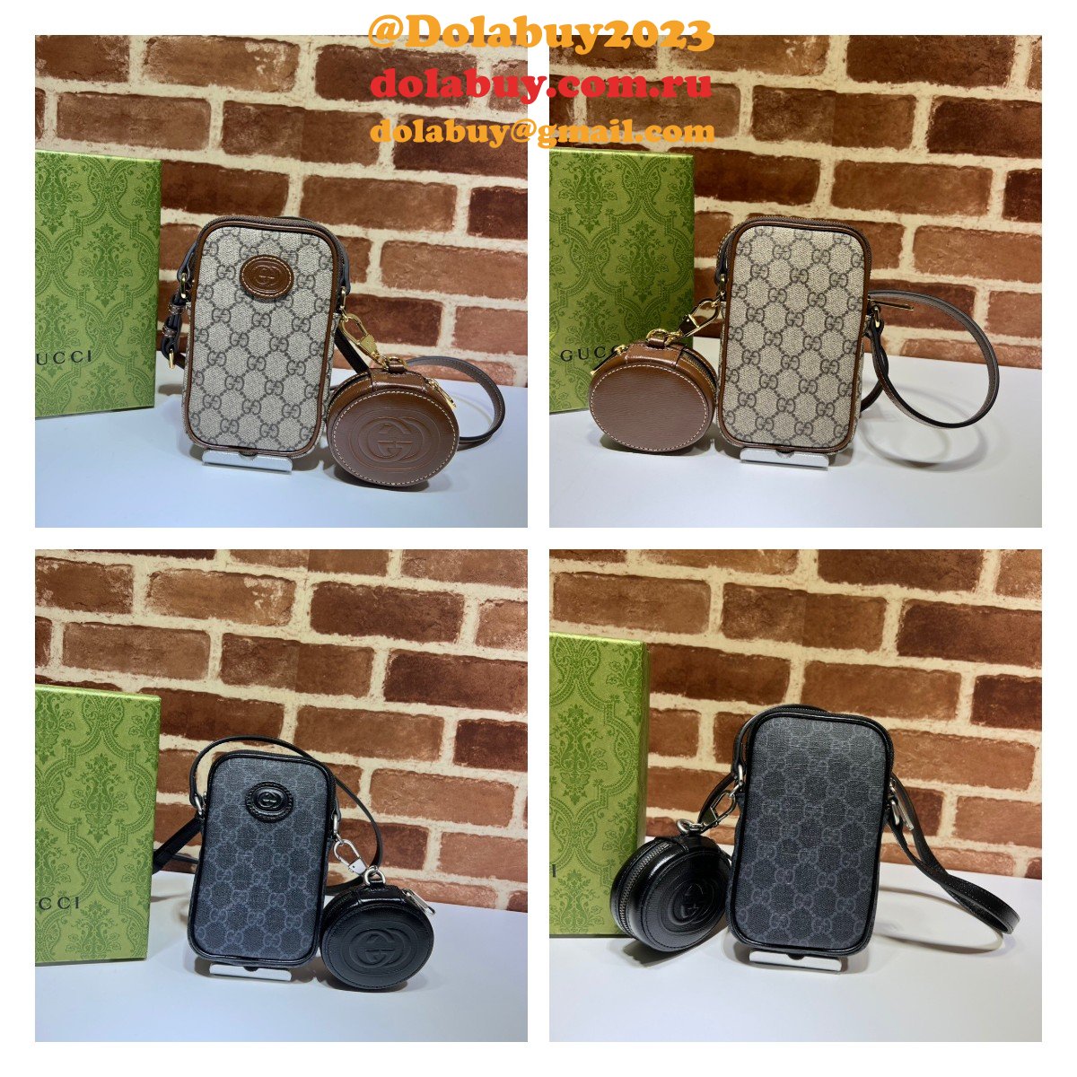 Gucci Fashion Designer replica 700959 bag with Interlocking G