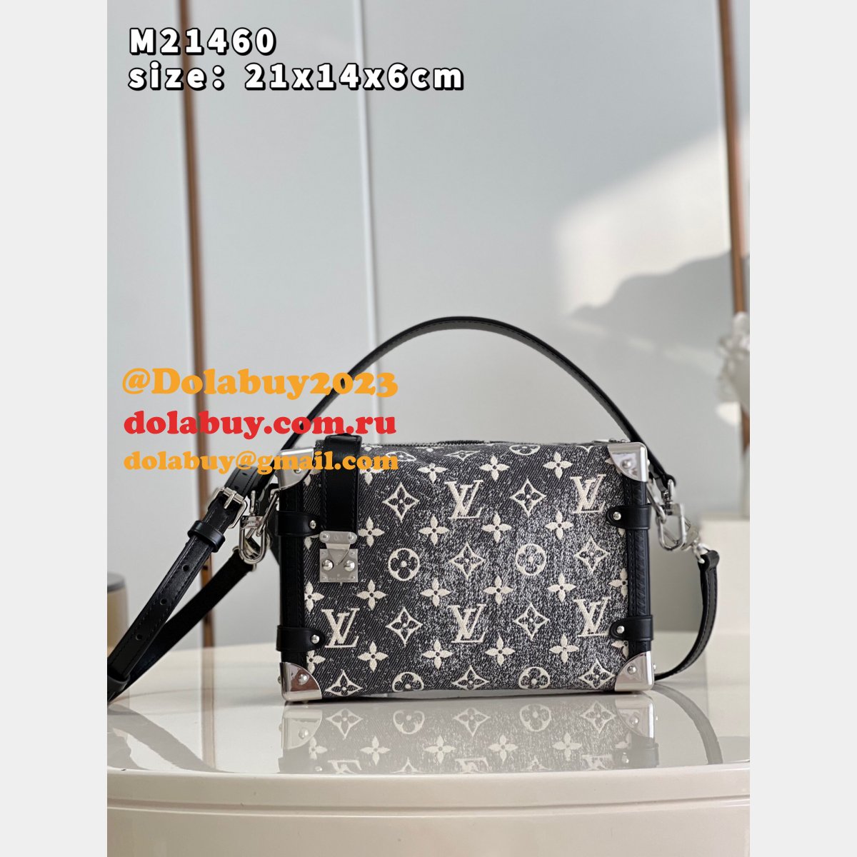 Designer Louis Vuitton Fashion M21460 Side Trunk Autres Toiles Monogram Bags