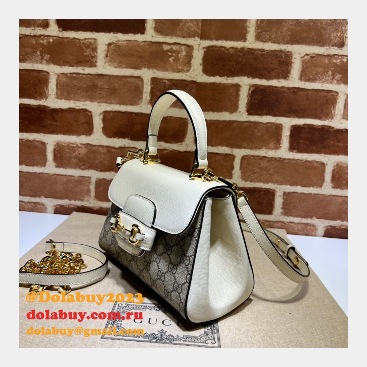 High Quality Replica Gucci Horsebit 1955 Top Handle 703848 Bag