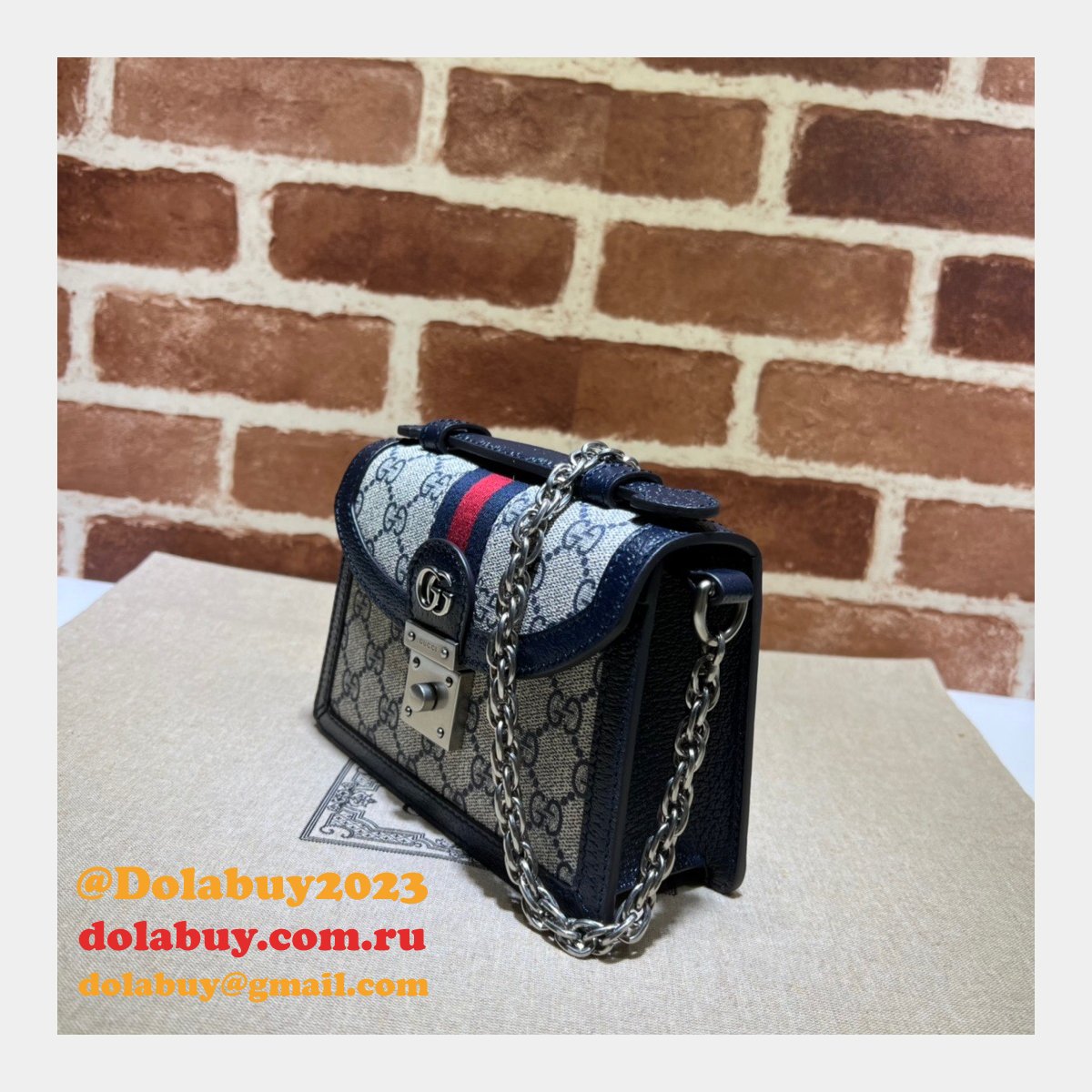 Gucci Online sale best replica Ophidia GG mini shoulder 696180 bag