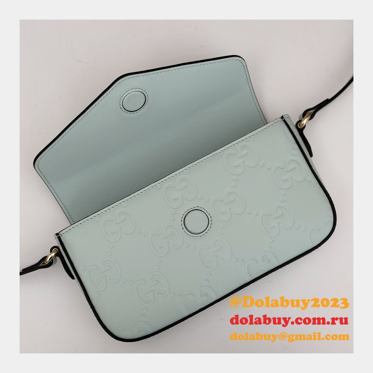 GG 1:1 Mirror Gucci Super Mini Shoulder 772794 Replicas Bag