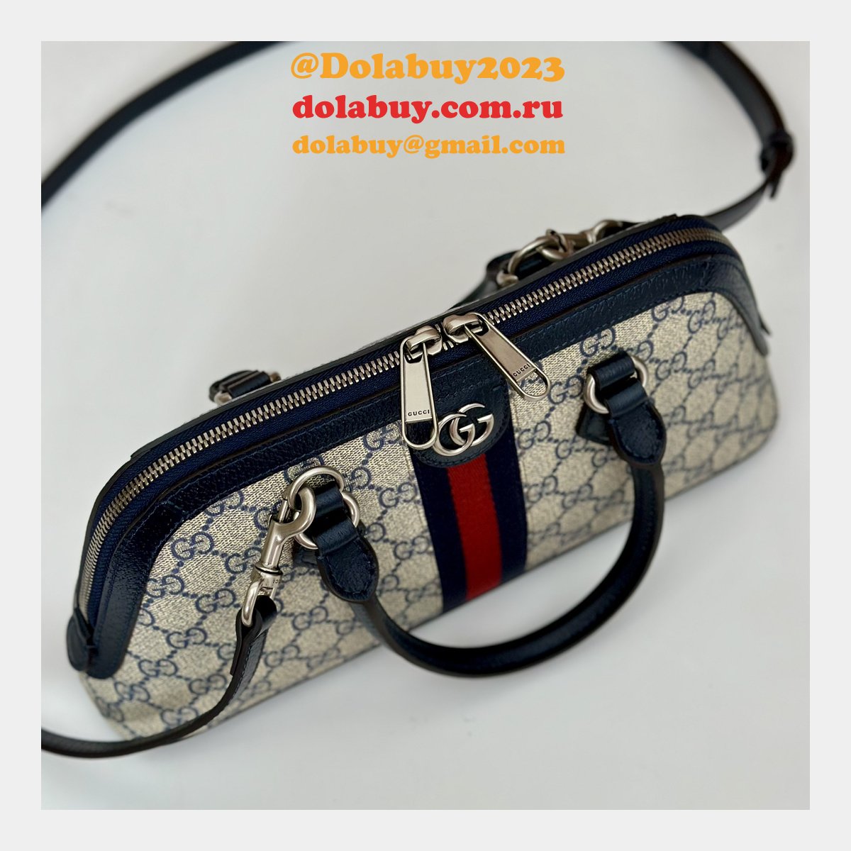 Luxury Gucci 795249 Ophidia Shoulder Top Handle Duplicate Bag