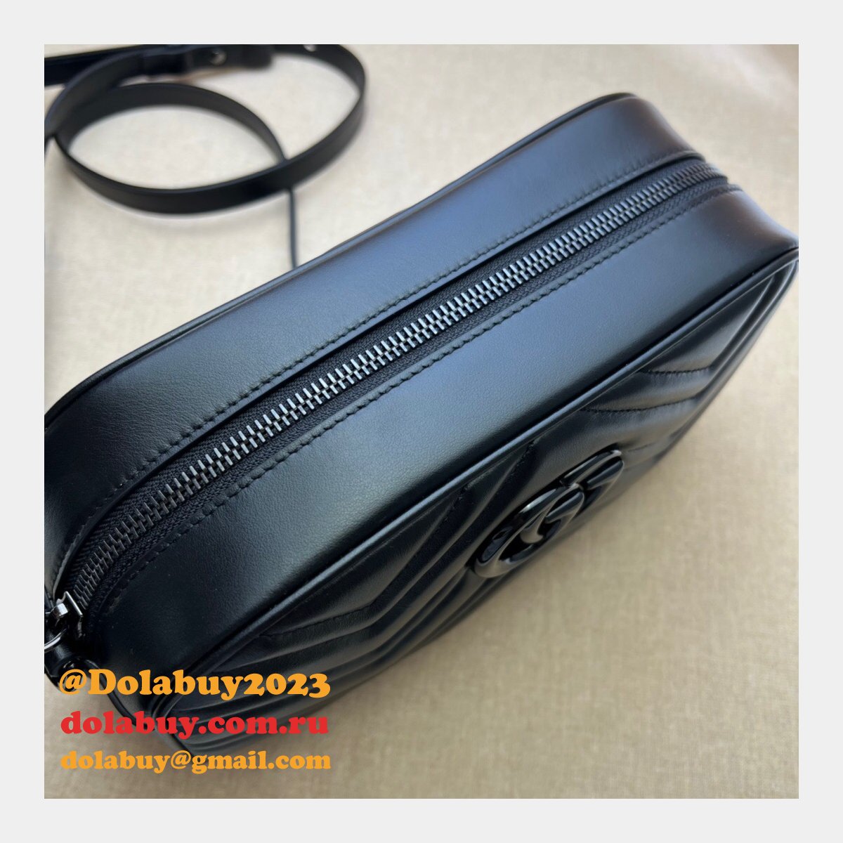 Designer Knockoff Gucci 447632 GG Marmont Shoulder Bag