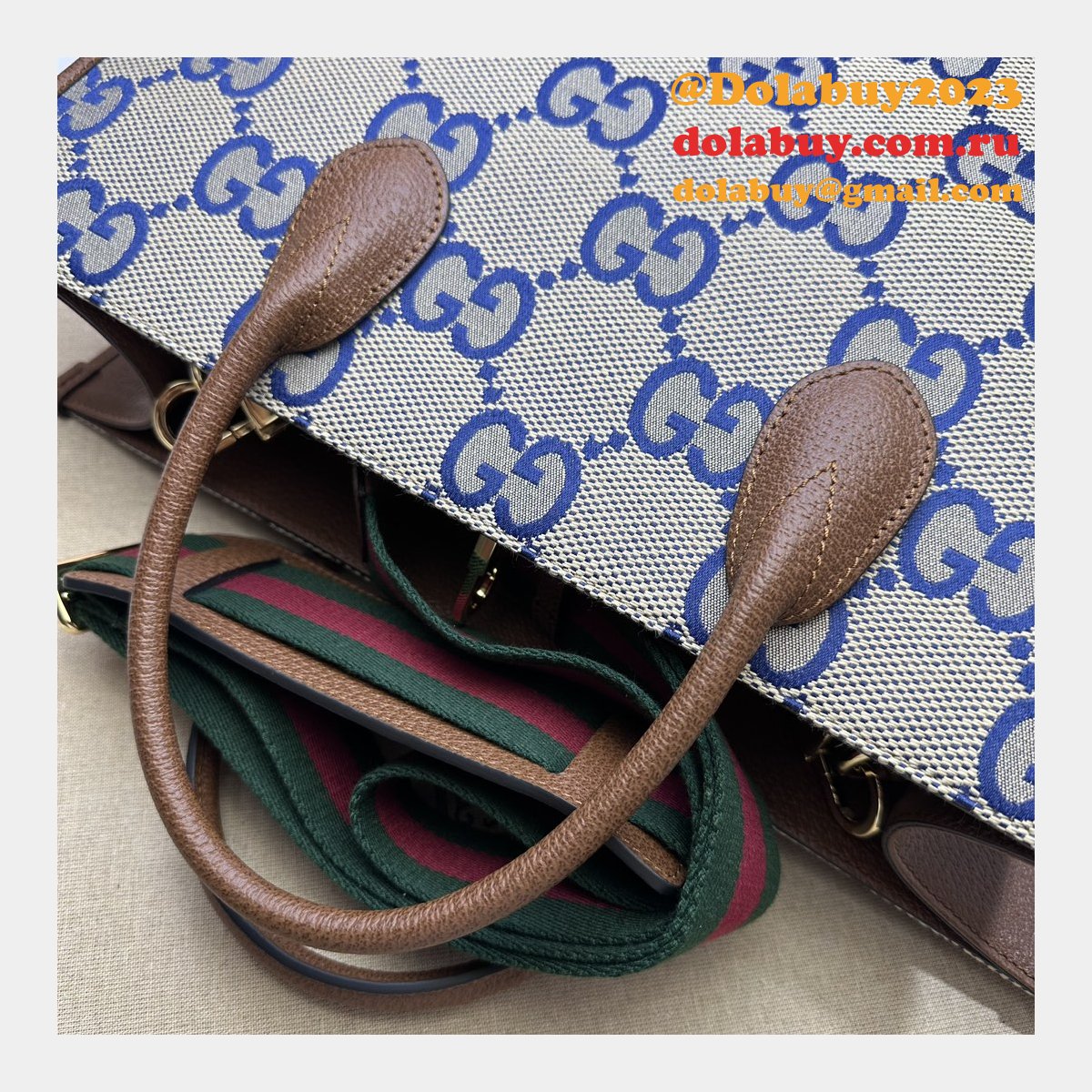 Gucci Jumbo GG tote 678839 Perfect High Replica Designer Bag