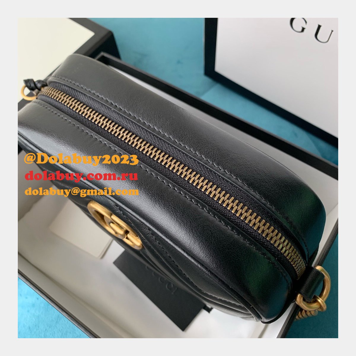 Gucci Replica GG Marmont matelassé mini 448065 bag