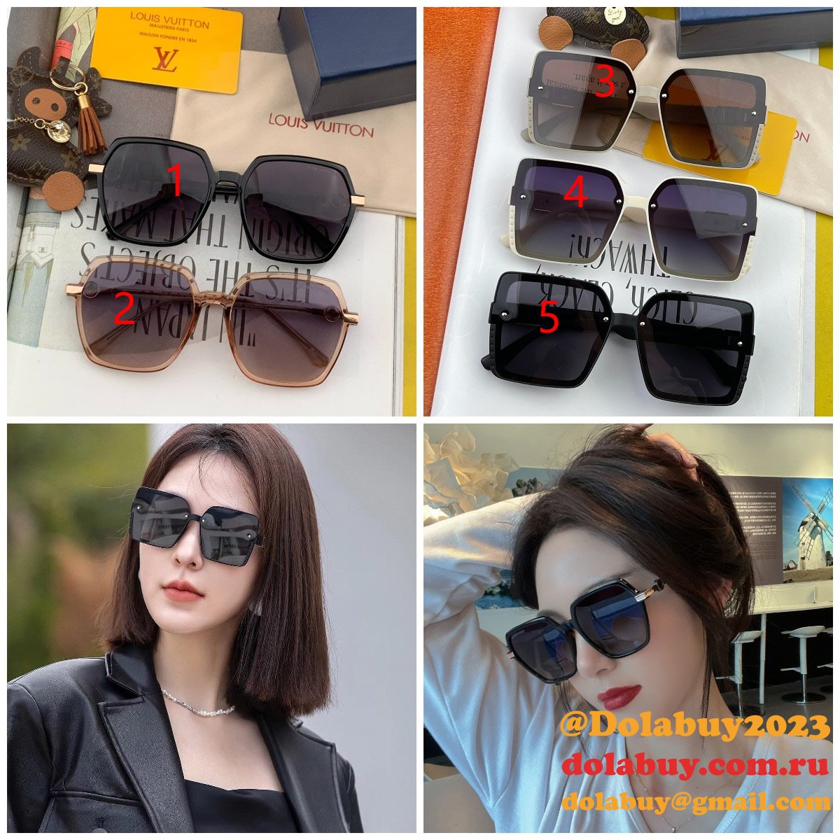 Sunglasses L3634/L1845 Louis Vuitton Replica Dolabuy Store