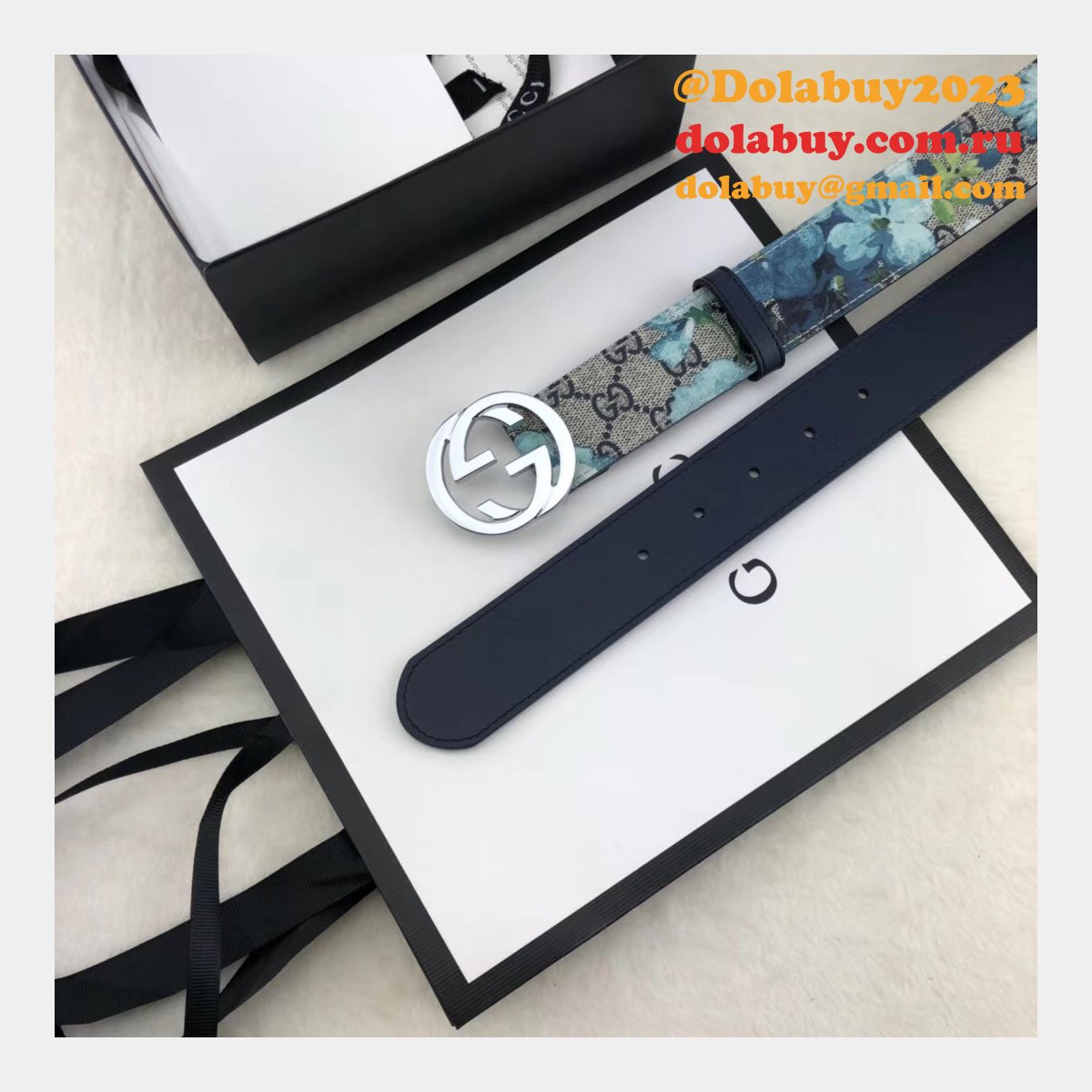 Gucci Belt With Double G Buckle 38mm-1 Top Quality