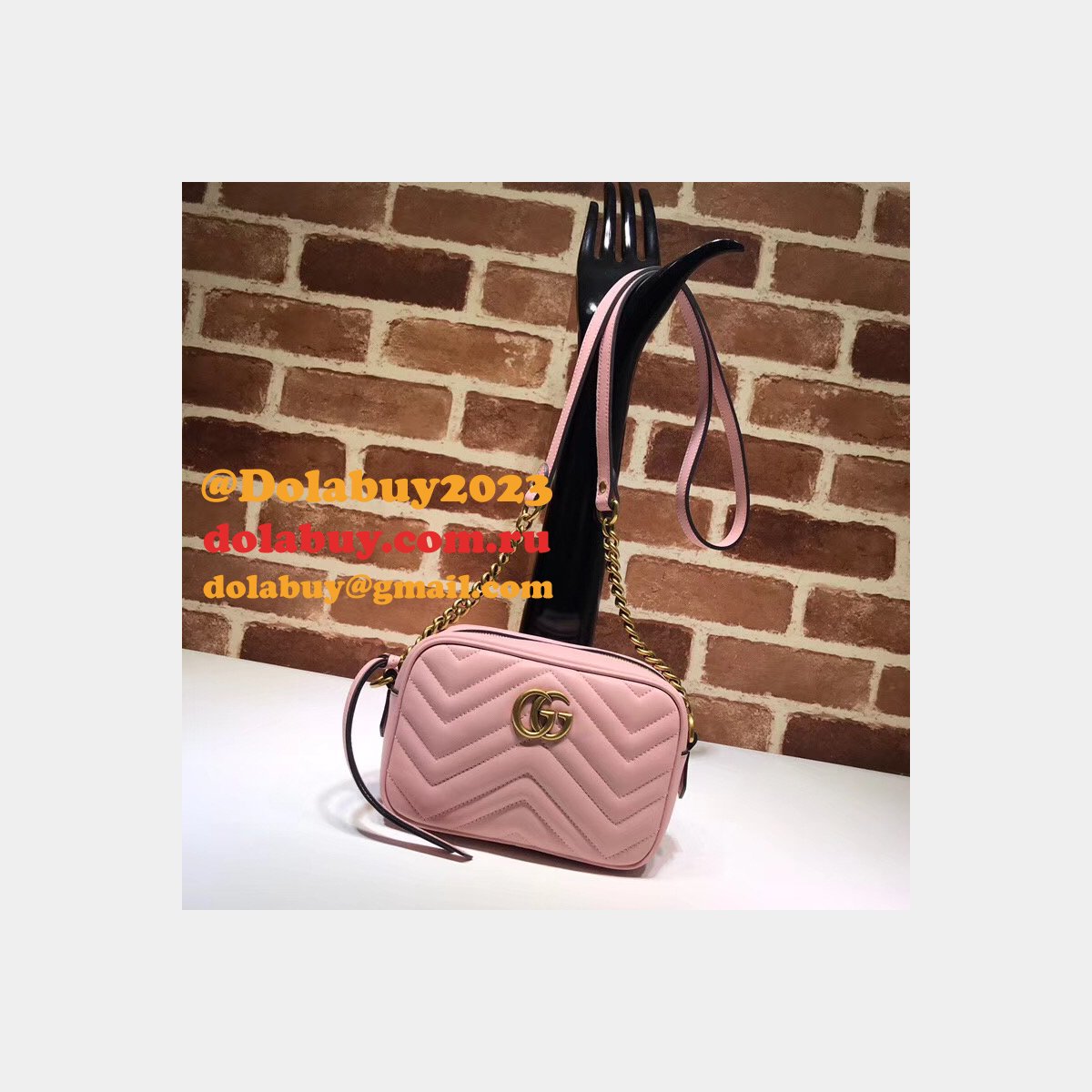 Fashion Gucci Cheap 448065 Gg Marmont Crossbody Bags for Women
