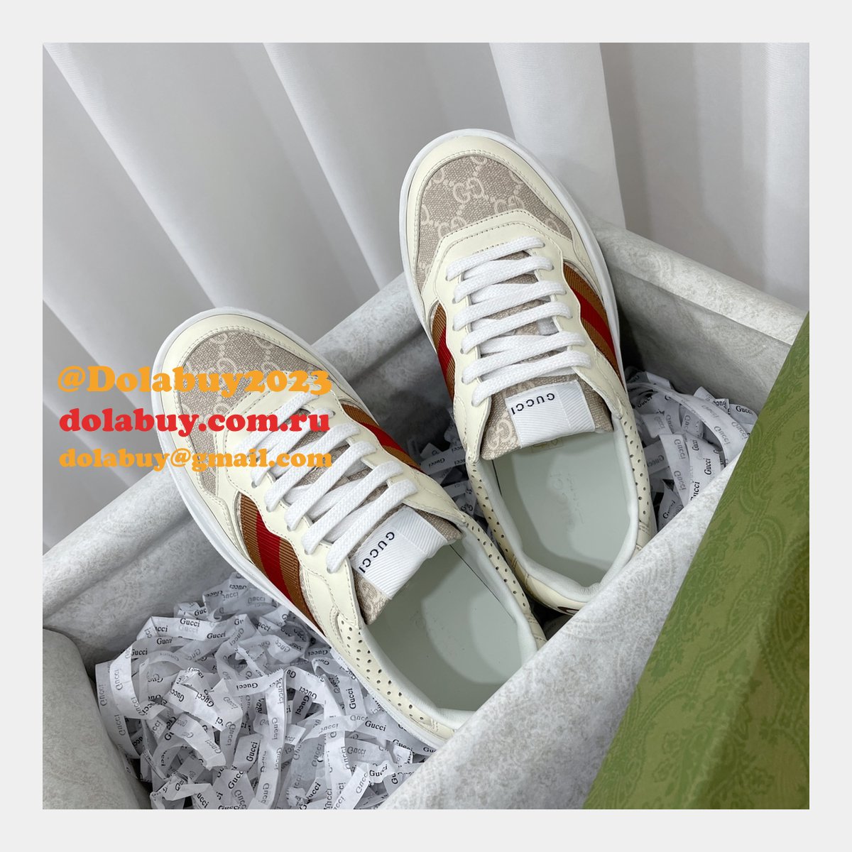 Buy Cheap Designer Replica GG Couple Platform Gucci Shoes