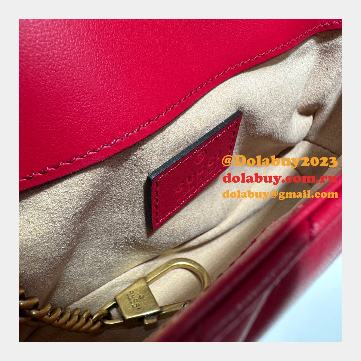 Gucci Replica GG Marmont Matelassé Super 476433 Perfect Bag