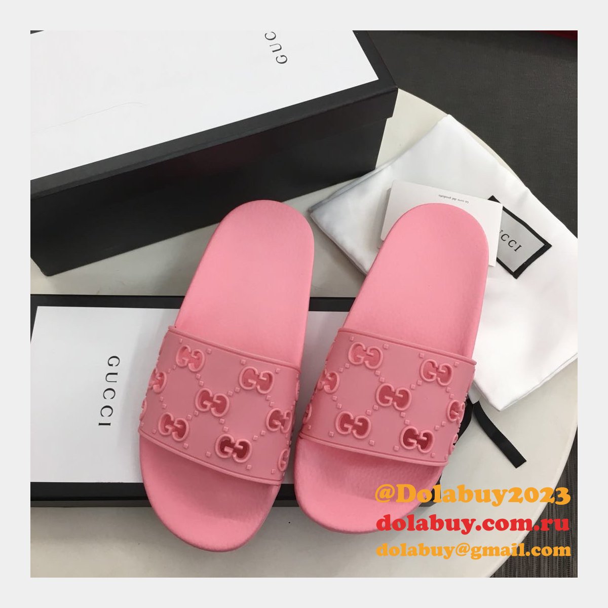 Replica Gucci lazy slippers