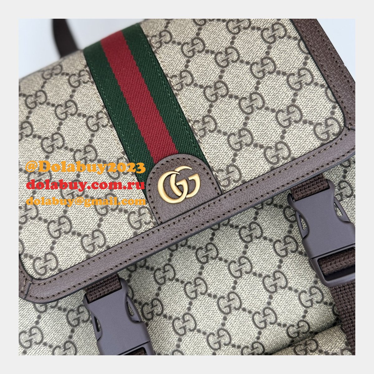 Gucci Wholesale Fake Ophidia Large GG Backpack 792104 Bag