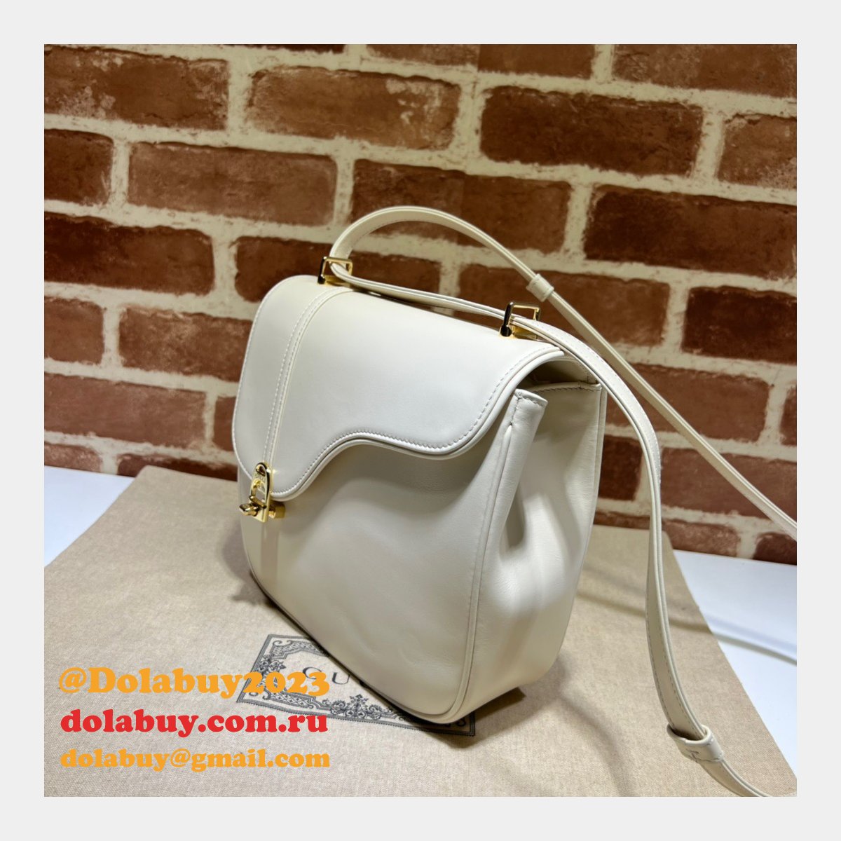 Perfect Gucci Fake 740988 Equestrian inspired shoulder bag