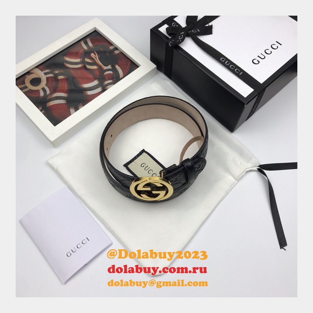 High Quality Gucci Replica Leather Belts
