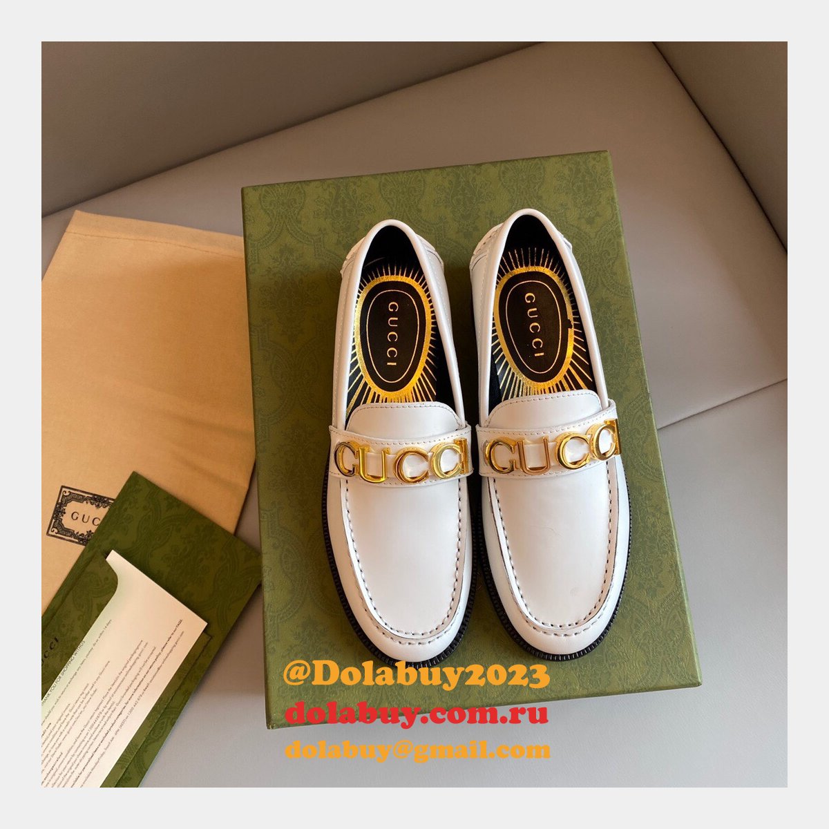 Luxury Gucci New Top Quality Loafers Replica Shoes