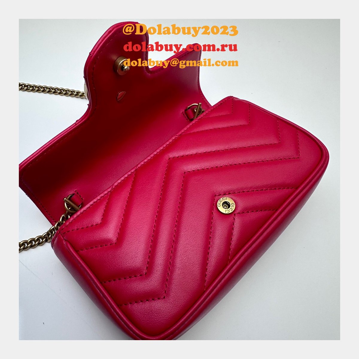 Gucci Replica GG Marmont Matelassé Super 476433 Perfect Bag