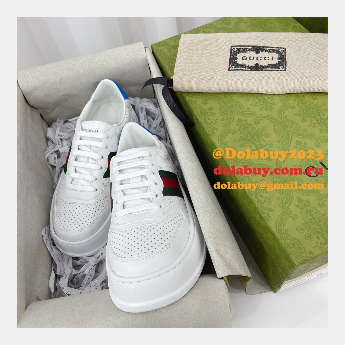Gucci Replica GG Logo Shoes Online