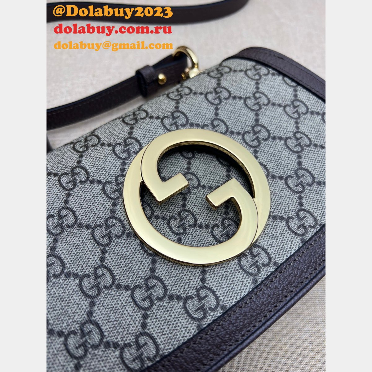 How to Find Designer Replica Gucci Blondie 698643 Shoulder Bag