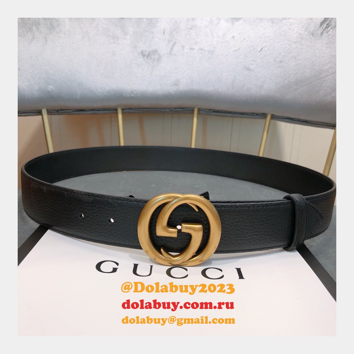 Gucci Belt With Double G Buckle 20mm,30mm,40mm Black Luxury