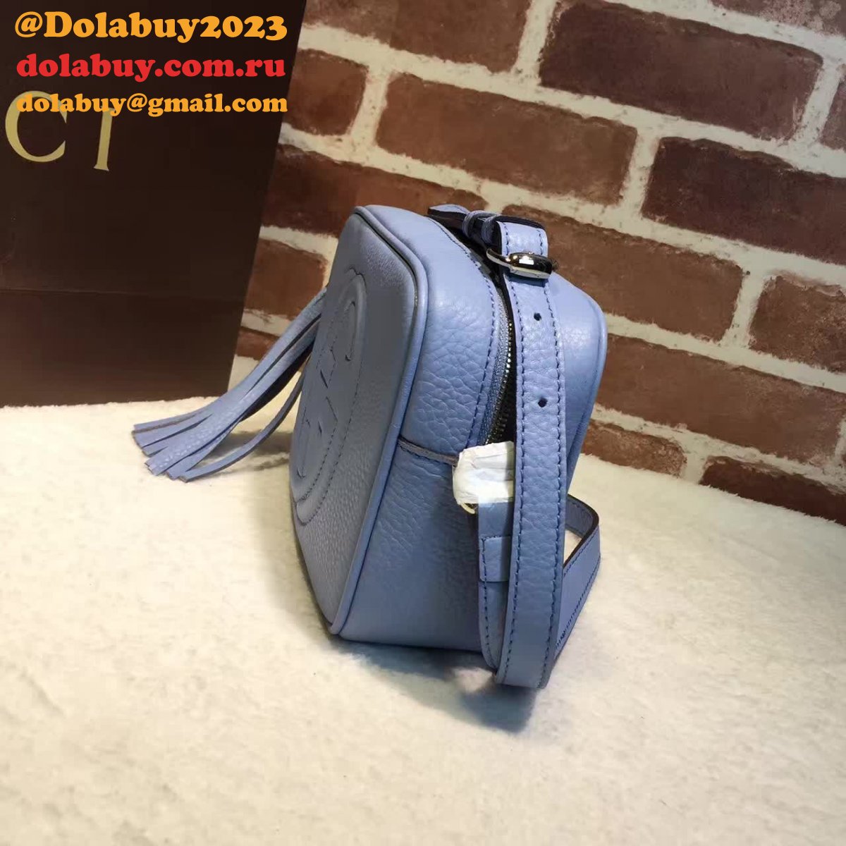 AAA+ Gucci Replicas Soho small leather disco 308364 bag
