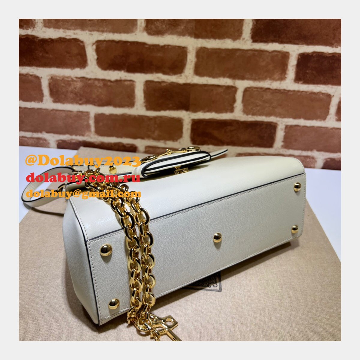 Gucci 702049 First Copy Horsebit 1955 Top Handle Bags