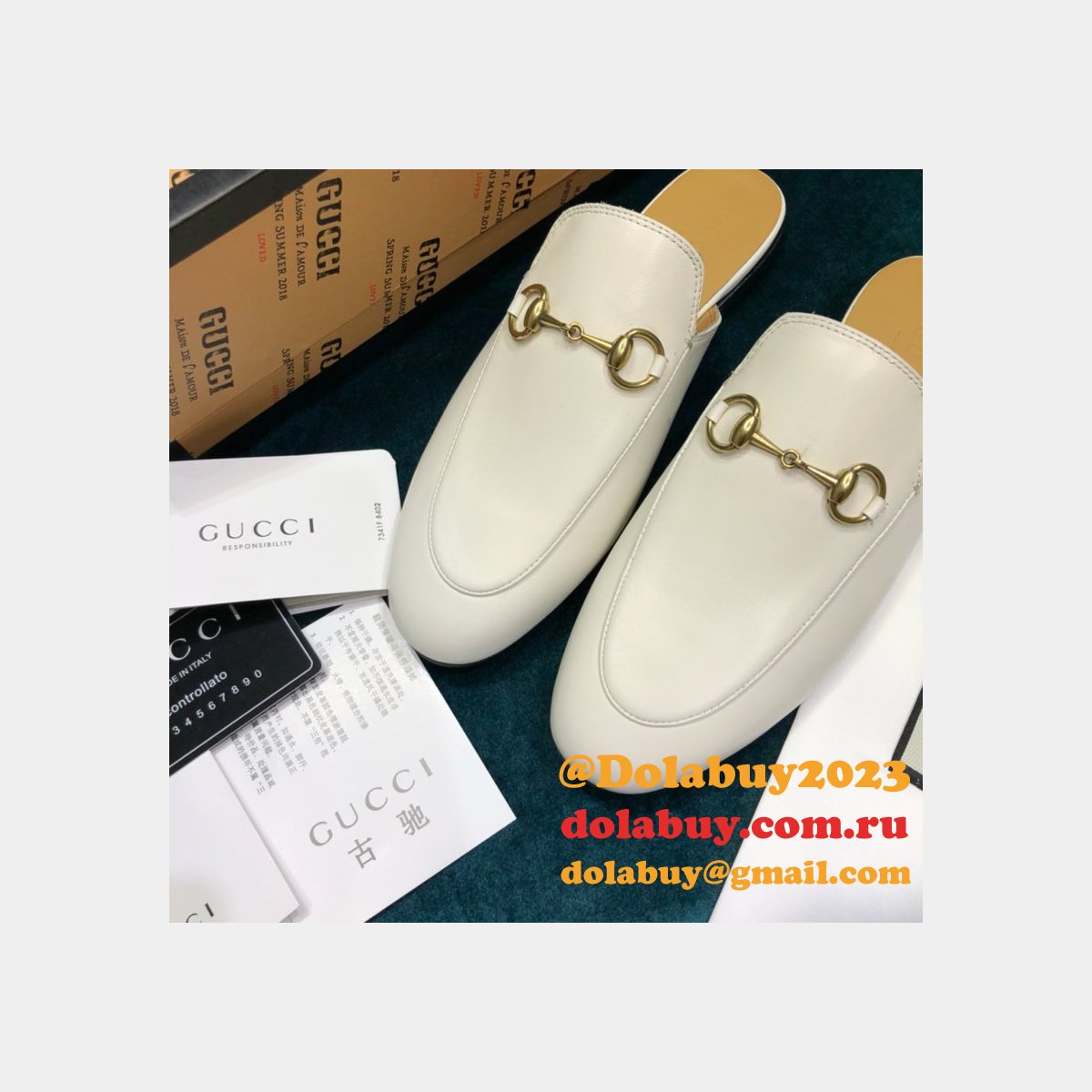 Top Gucci Loafers Slipper 008