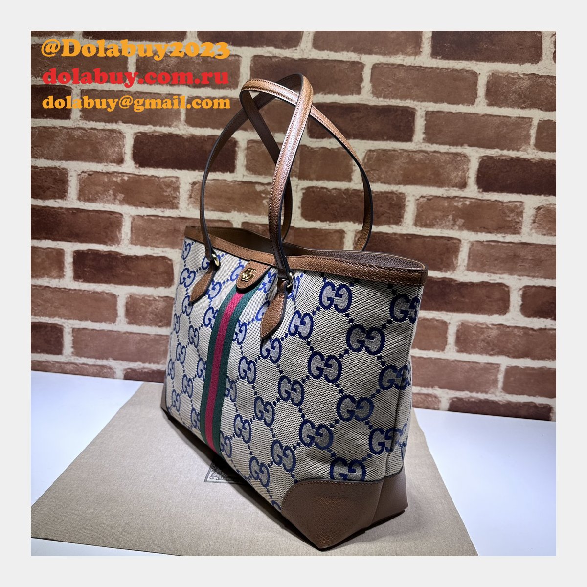 Ophidia Designer Gucci Replica GG 631685 Tote Bags
