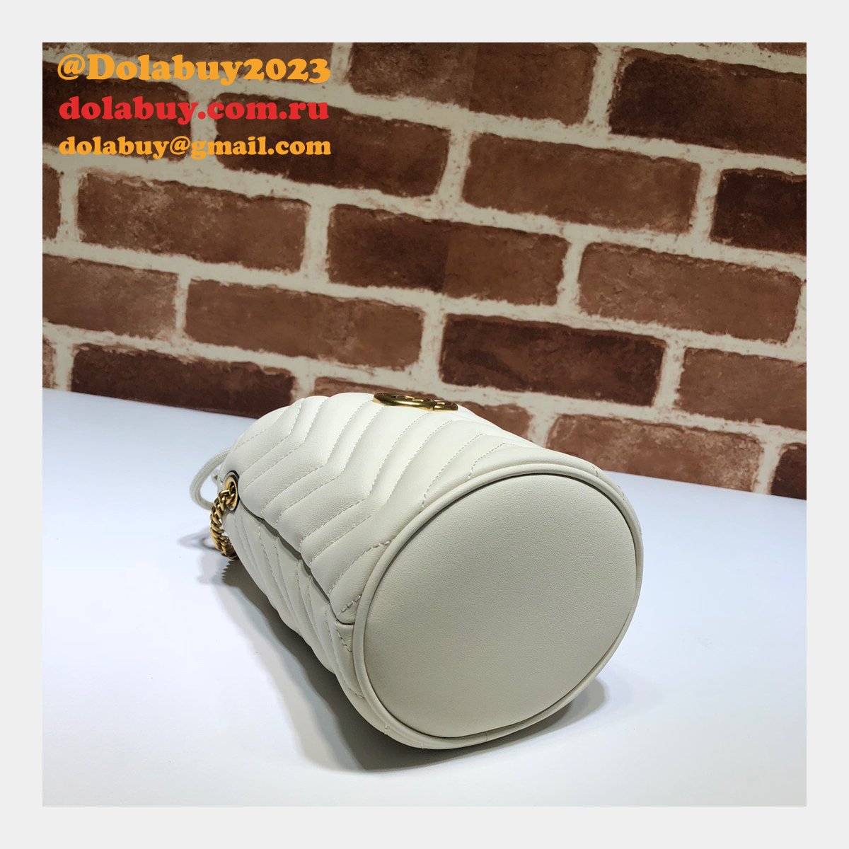 Gucci Replica 7 Star GG Marmont mini bucket 575163 bag