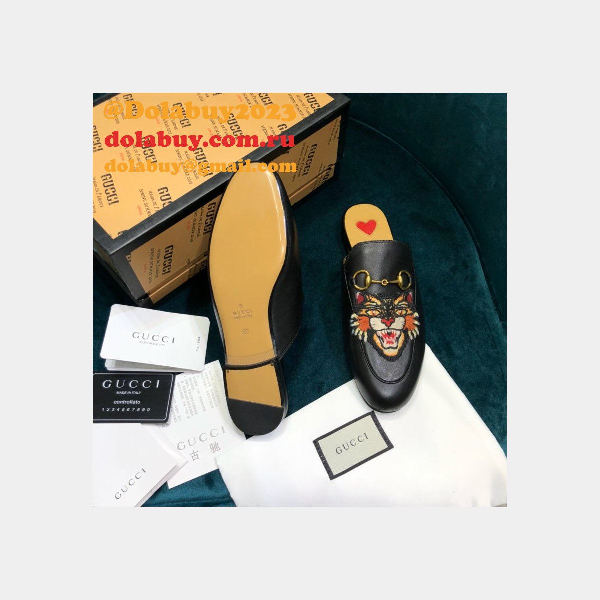 Top Gucci Loafers Slipper 002