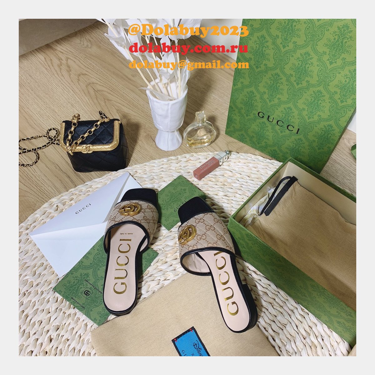 Luxury AAA+ Gucci Replica Calfskin shoes online