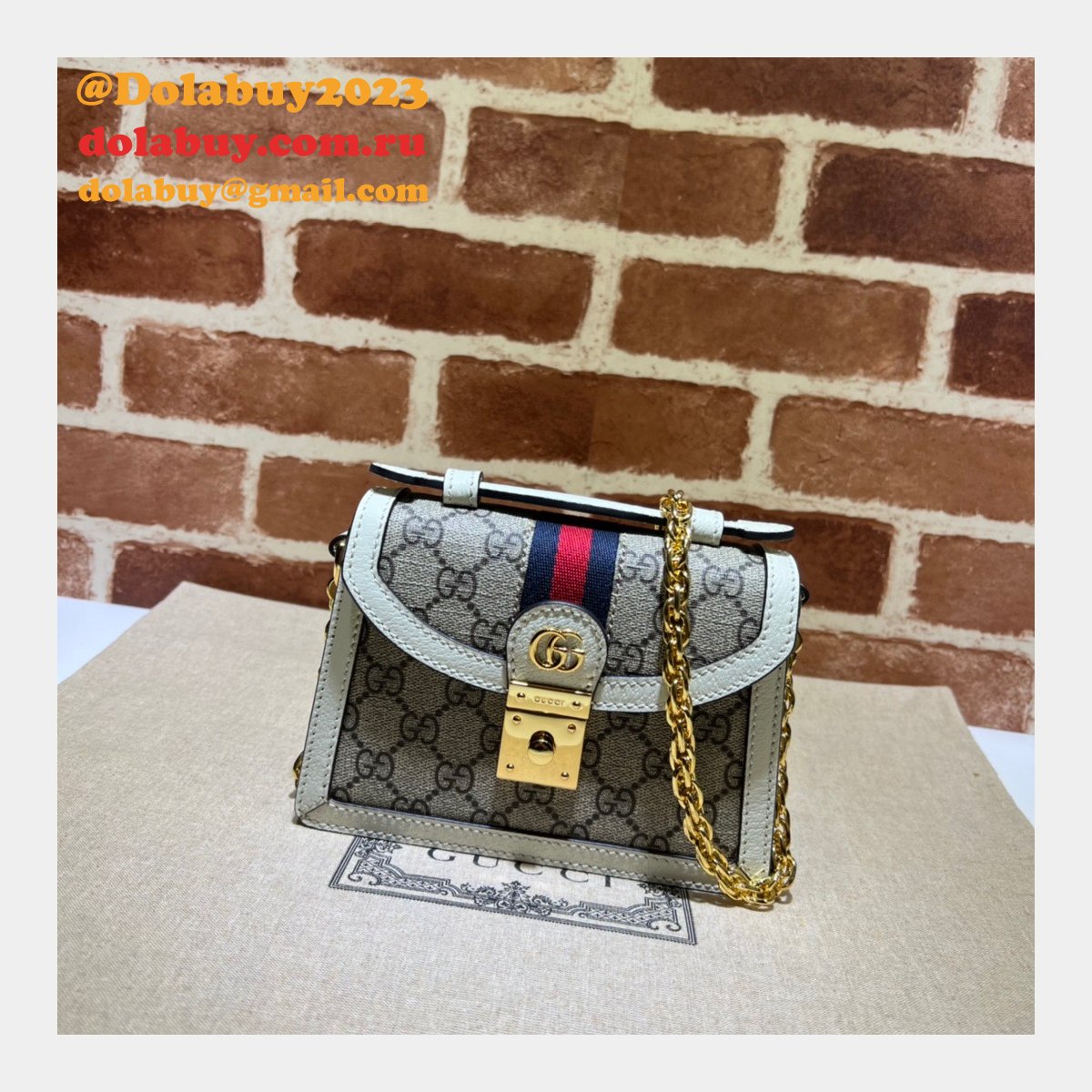 Gucci Online sale best replica Ophidia GG mini shoulder 696180 bag
