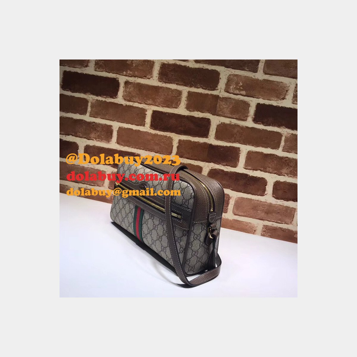 AAA+ Gucci Ophidia GG Supreme small shoulder 517080 bag